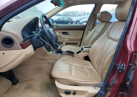 2001 BMW 525 I Automatic z USA, uszkodzony, nr VIN WBADT43401GF55912